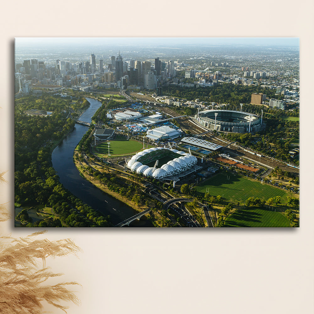 Sports Melbourne Cricket Ground, Stadium Canvas, Sport Art, Gift for him, Man Cave Decor, Art Print, Canvas Print Wall Art