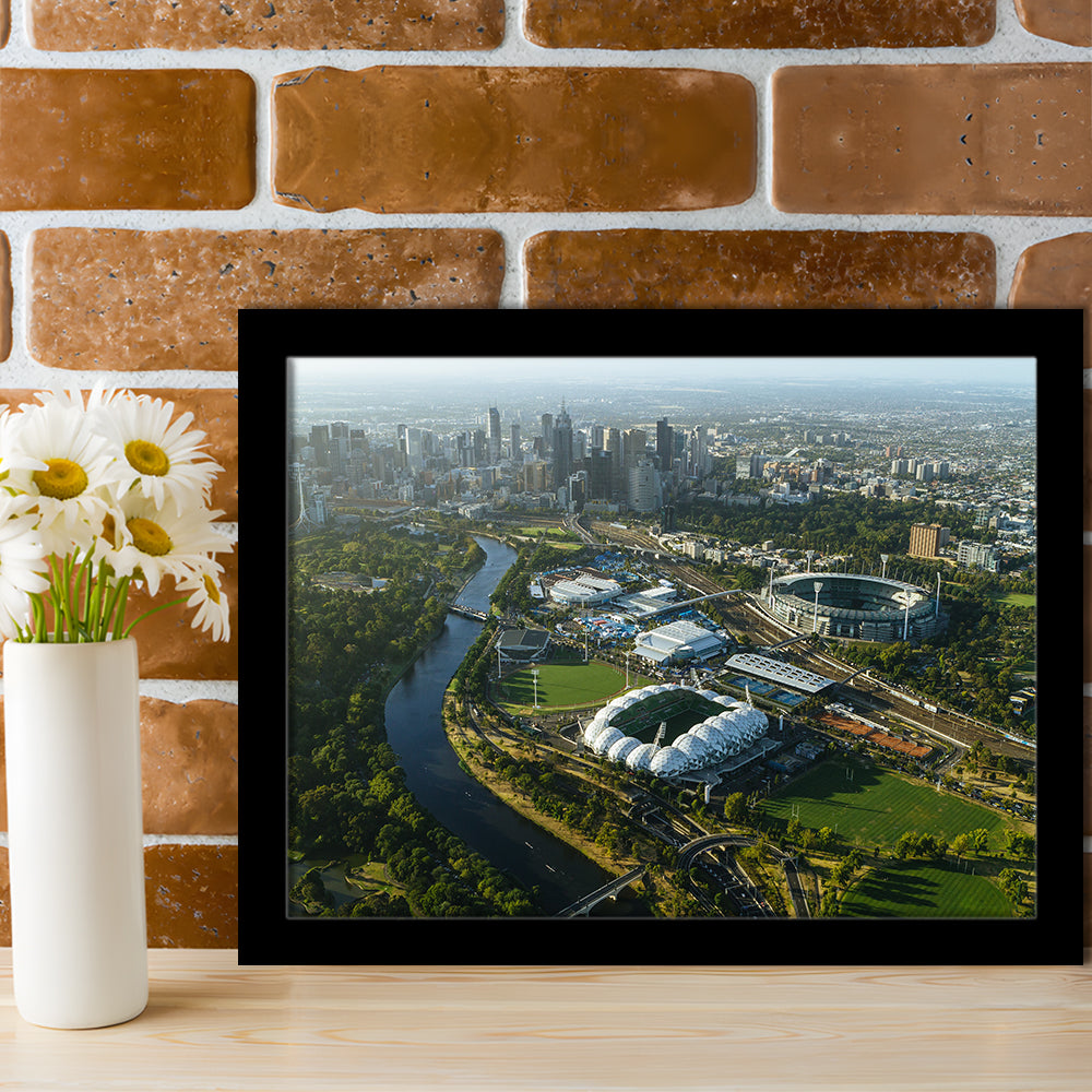 Sports Melbourne Cricket Ground, Stadium Canvas, Sport Art, Gift for him, Framed Art Print Wall Decor, Picture Framed