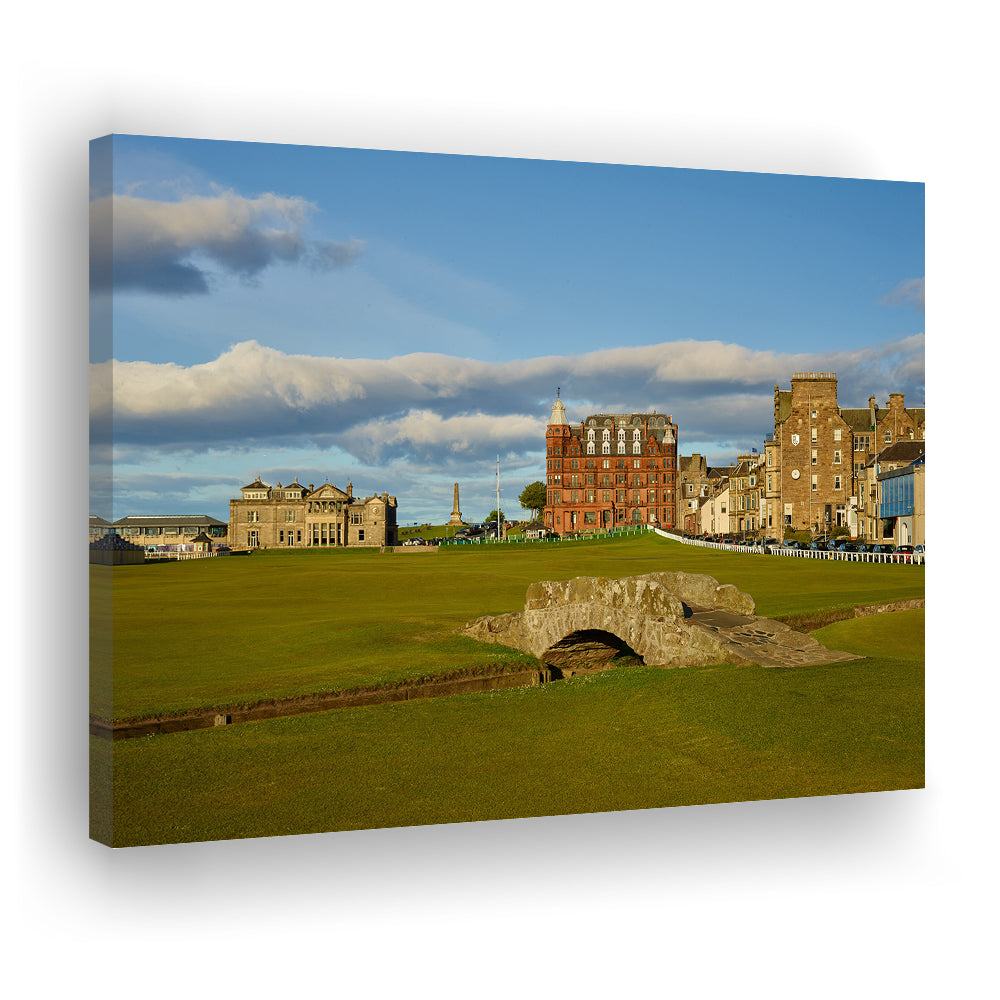 St Andrews Golf Club,Old Course Hole 18, St Andrews, Scotland, Golf Art Print,Gifts Golf Lover