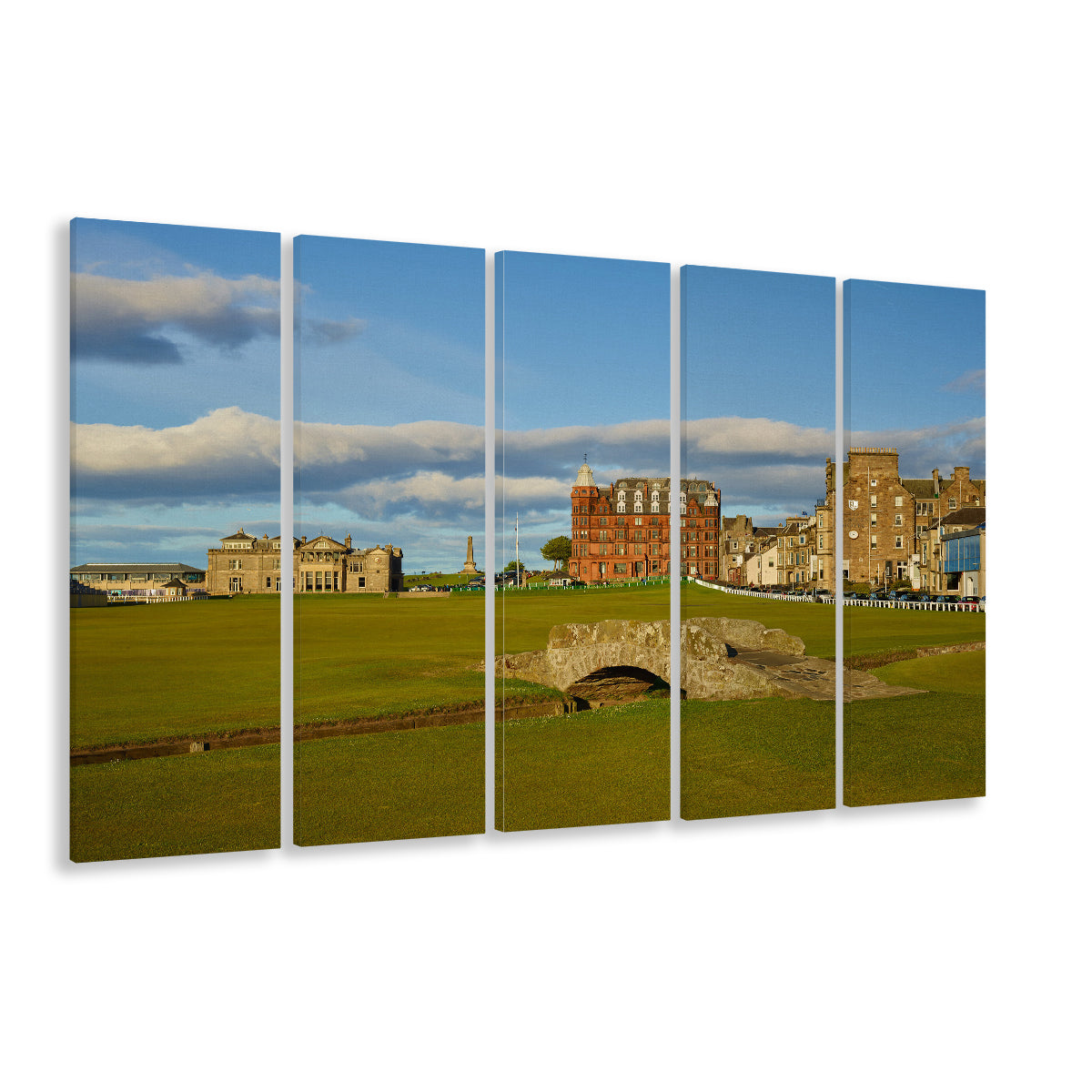 St Andrews Golf Club,Old Course Hole 18, St Andrews, Scotland, Golf Art Print, Extra Large Canvas Print Wall Art