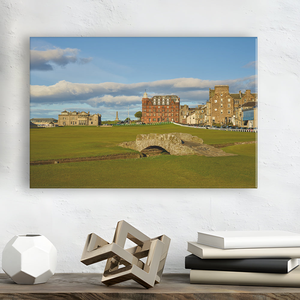 St Andrews Golf Club,Old Course Hole 18, St Andrews, Scotland, Golf Art Print,Gifts Golf Lover