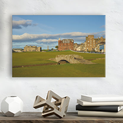 St Andrews Golf Club,Old Course Hole 18, St Andrews, Scotland, Golf Art Print,Gifts Golf Lover