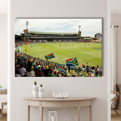 St George's Park Cricket Ground, Stadium Canvas, Sport Art, Gift for him, Man Cave Decor, Art Print, Canvas Print Wall Art