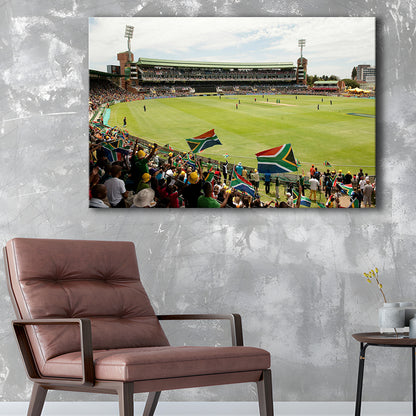 St George's Park Cricket Ground, Stadium Canvas, Sport Art, Gift for him, Man Cave Decor, Art Print, Canvas Print Wall Art