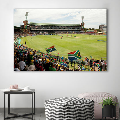 St George's Park Cricket Ground, Stadium Canvas, Sport Art, Gift for him, Man Cave Decor, Art Print, Canvas Print Wall Art