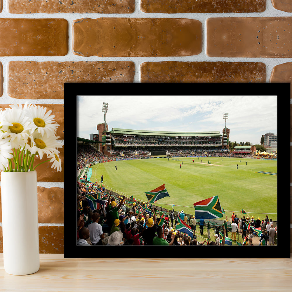 St George's Park Cricket Ground, Stadium Canvas, Sport Art, Gift for him, Framed Art Print Wall Decor, Picture Framed