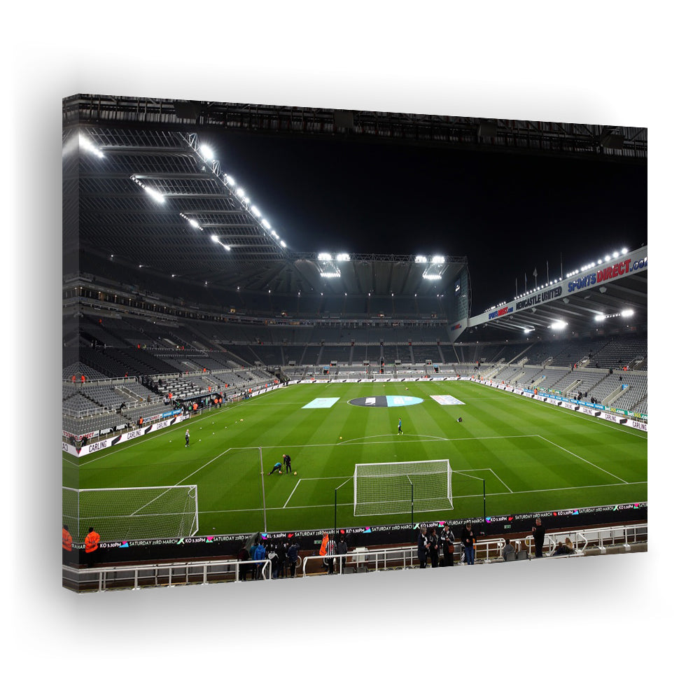 St James's Park Stadium, Stadium Canvas, Sport Art, Gift for him, Man Cave Decor, Art Print, Canvas Print Wall Art