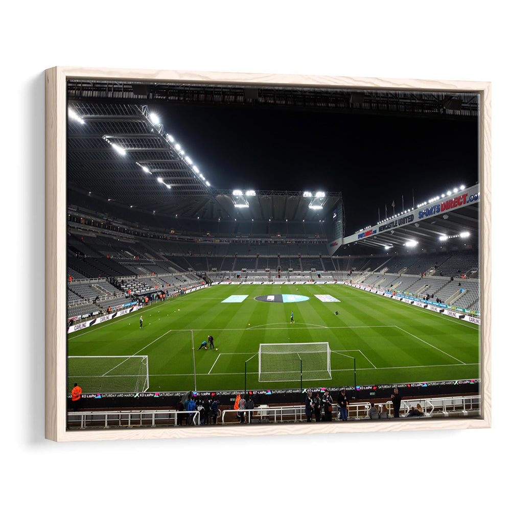St James's Park Stadium, Stadium Canvas, Sport Art, Framed Canvas Print Wall Art, Floating Frame