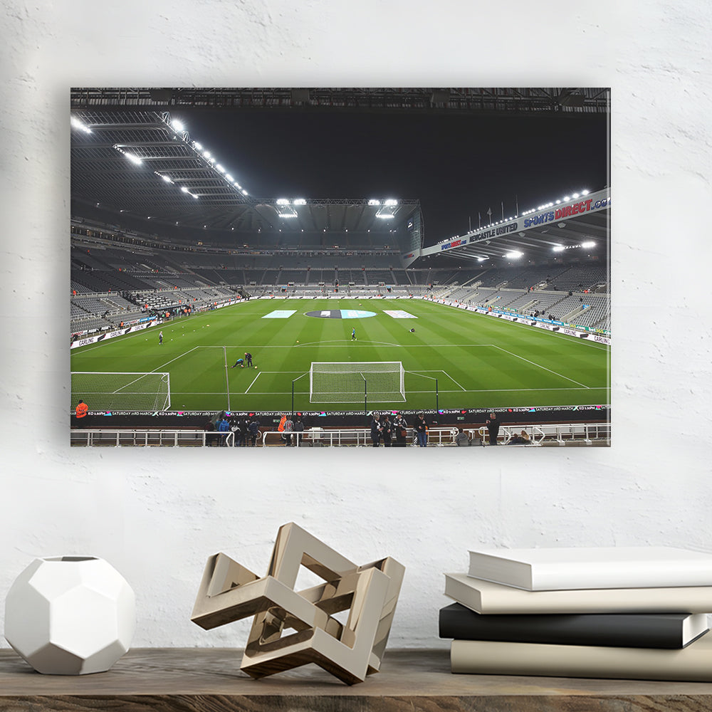 St James's Park Stadium, Stadium Canvas, Sport Art, Gift for him, Man Cave Decor, Art Print, Canvas Print Wall Art