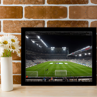 St James's Park Stadium, Stadium Canvas, Sport Art, Gift for him, Framed Art Print Wall Decor, Picture Framed