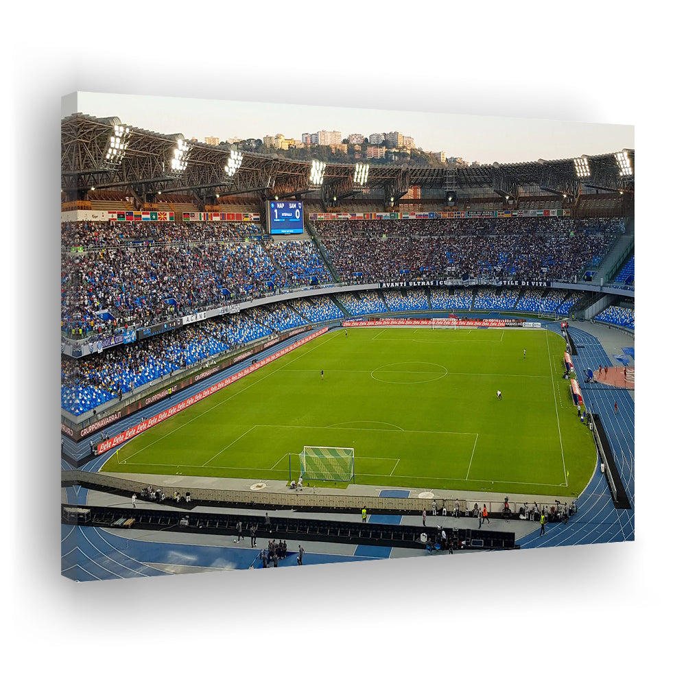 Stadio Olimpico, Stadium Canvas, Sport Art, Fan Gifts, Man Cave Decor, Art Print, Canvas Print Wall Art