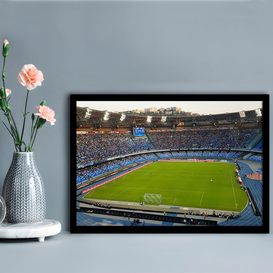 Stadio Olimpico, Stadium Canvas, Sport Art, Fan Gifts, Framed Art Print Wall Decor, Picture Framed
