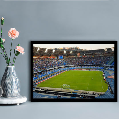 Stadio Olimpico, Stadium Canvas, Sport Art, Fan Gifts, Framed Art Print Wall Decor, Picture Framed