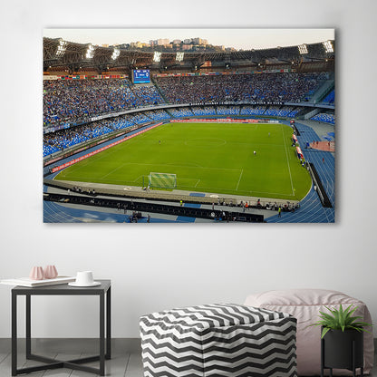 Stadio Olimpico, Stadium Canvas, Sport Art, Fan Gifts, Man Cave Decor, Art Print, Canvas Print Wall Art