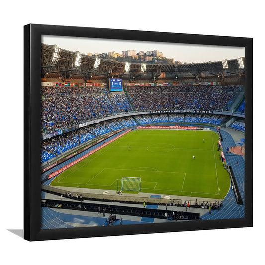 Stadio Olimpico, Stadium Canvas, Sport Art, Fan Gifts, Framed Art Print Wall Decor, Picture Framed