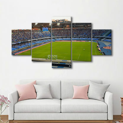 Stadio Olimpico, Stadium Canvas, Sport Art, Fan Gifts, 5 Panel, Large Canvas, Canvas Print Wall Art