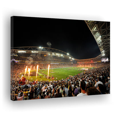 Stadium Australia, Stadium Canvas, Sport Art, Gift for him, Man Cave Decor, Art Print, Canvas Print Wall Art