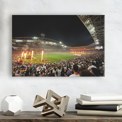 Stadium Australia, Stadium Canvas, Sport Art, Gift for him, Man Cave Decor, Art Print, Canvas Print Wall Art