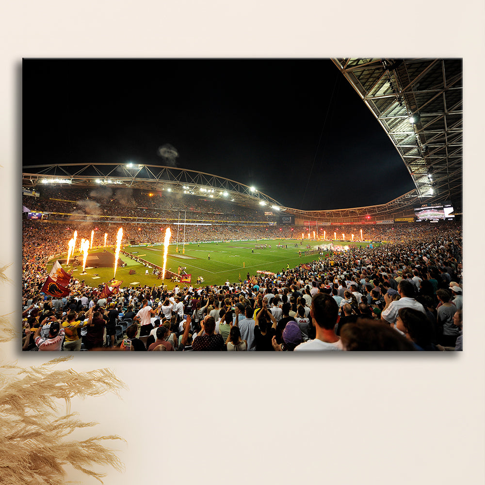 Stadium Australia, Stadium Canvas, Sport Art, Gift for him, Man Cave Decor, Art Print, Canvas Print Wall Art