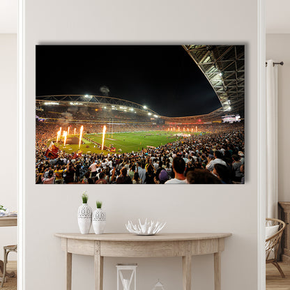Stadium Australia, Stadium Canvas, Sport Art, Gift for him, Man Cave Decor, Art Print, Canvas Print Wall Art