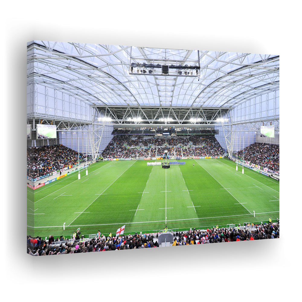 Stadium Forsyth Barr, Stadium Canvas, Sport Art, Gift for him, Man Cave Decor, Art Print, Canvas Print Wall Art