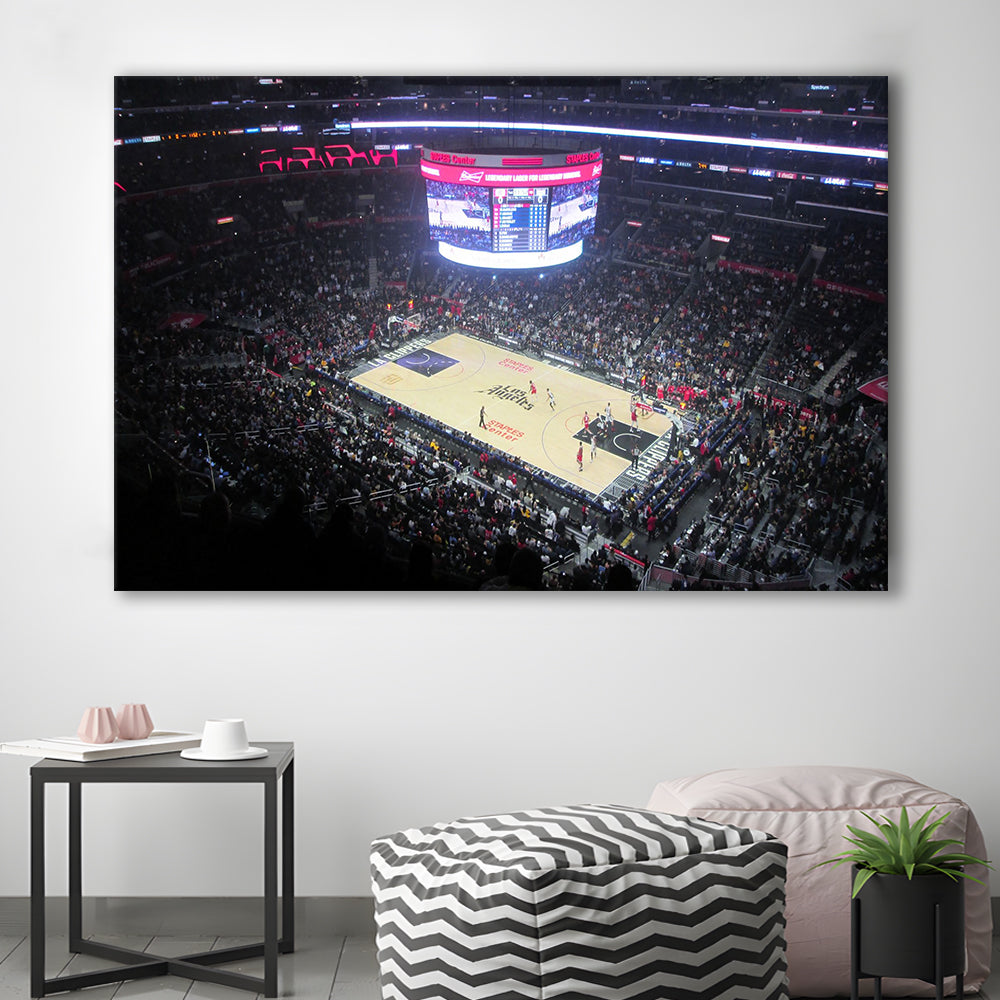 Stadium Journey in Staples, Stadium Canvas, Sport Art, Gift for him, Man Cave Decor, Art Print, Canvas Print Wall Art