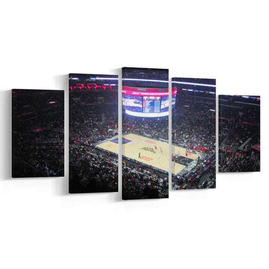 Stadium Journey in Staples, Stadium Canvas, Sport Art, Gift for him, 5 Panel, Large Canvas, Canvas Print Wall Art