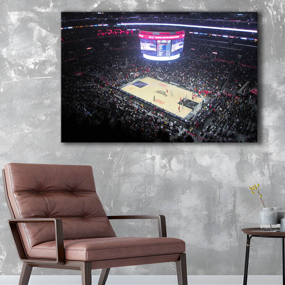 Stadium Journey in Staples, Stadium Canvas, Sport Art, Gift for him, Man Cave Decor, Art Print, Canvas Print Wall Art