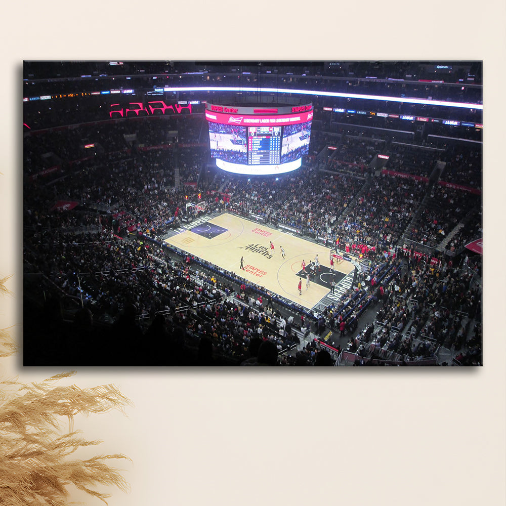 Stadium Journey in Staples, Stadium Canvas, Sport Art, Gift for him, Man Cave Decor, Art Print, Canvas Print Wall Art