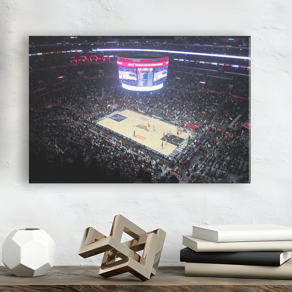 Stadium Journey in Staples, Stadium Canvas, Sport Art, Gift for him, Man Cave Decor, Art Print, Canvas Print Wall Art
