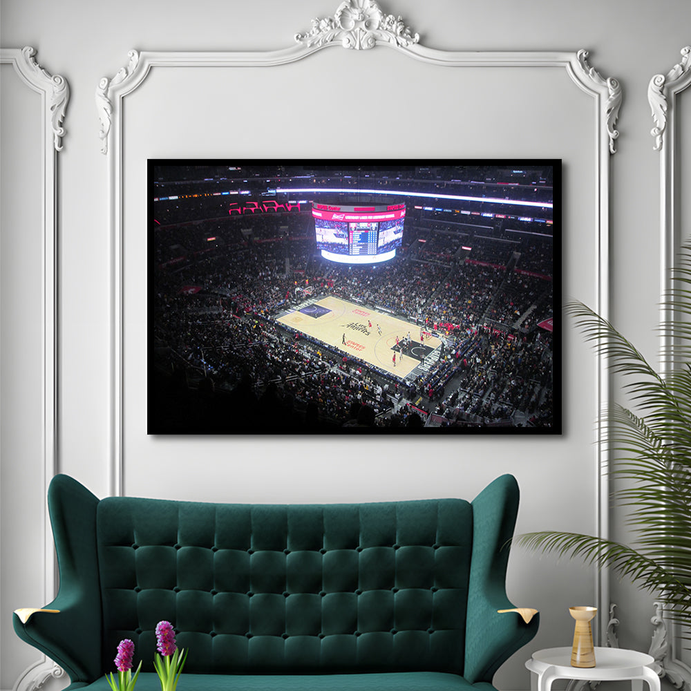 Stadium Journey in Staples, Stadium Canvas, Sport Art, Gift for him, Framed Art Print Wall Decor, Picture Framed