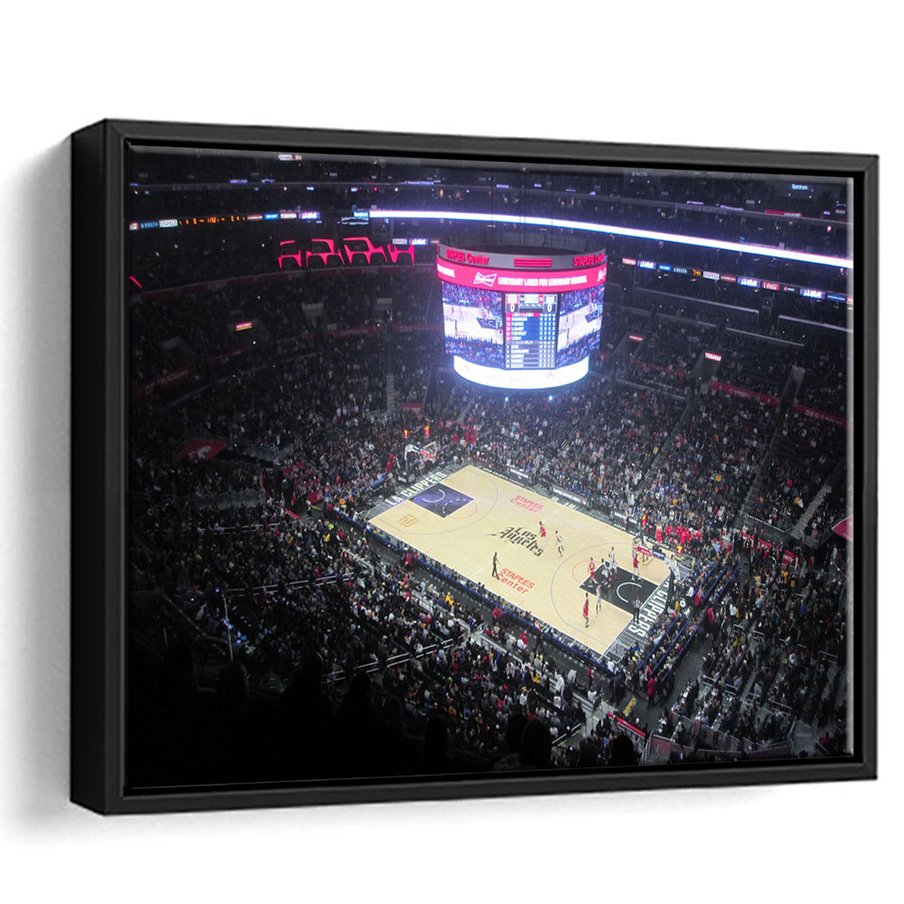 Stadium Journey in Staples, Stadium Canvas, Sport Art, Framed Canvas Print Wall Art, Floating Frame