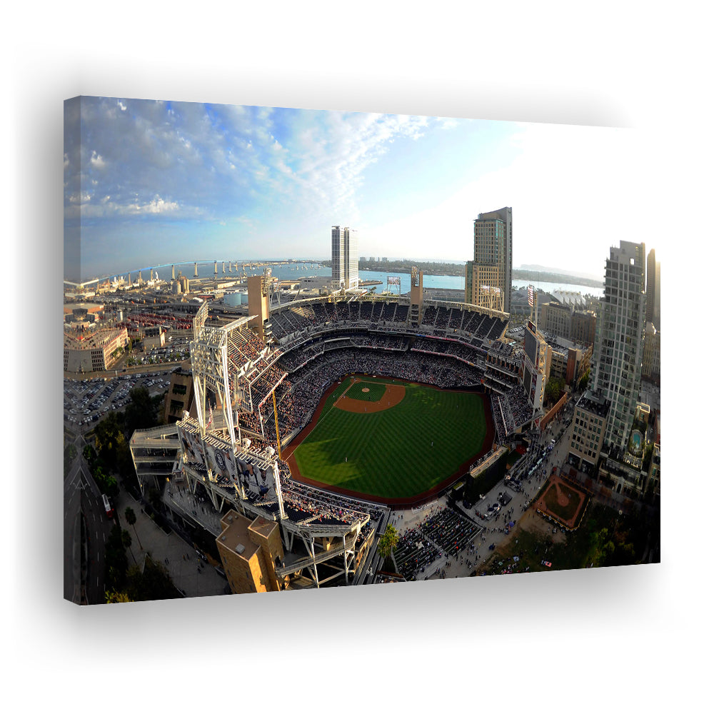 Stadium Petco Park, Stadium Canvas, Sport Art, Gift for him, Man Cave Decor, Art Print, Canvas Print Wall Art