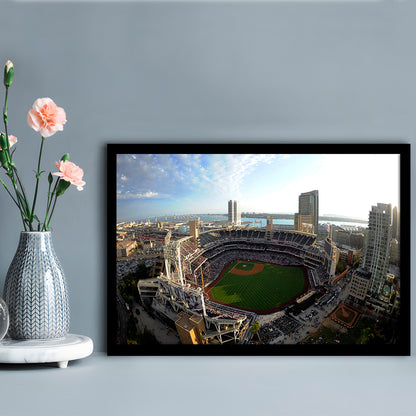 Stadium Petco Park, Stadium Canvas, Sport Art, Gift for him, Framed Art Print Wall Decor, Picture Framed