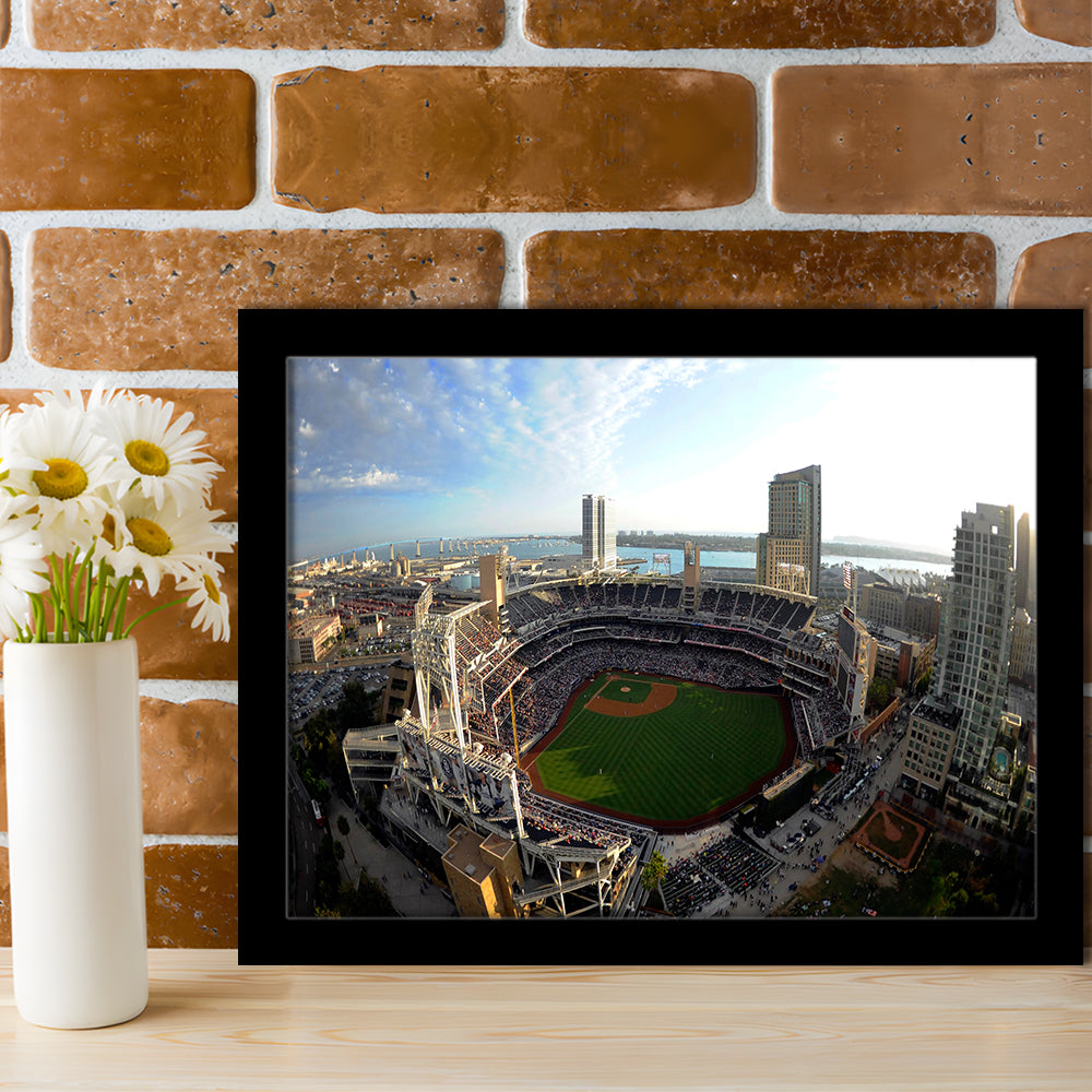 Stadium Petco Park, Stadium Canvas, Sport Art, Gift for him, Framed Art Print Wall Decor, Picture Framed
