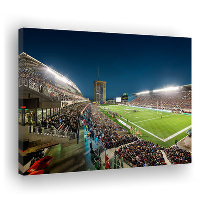 Stadium Td, Stadium Canvas, Sport Art, Gift for him, Man Cave Decor, Art Print, Canvas Print Wall Art