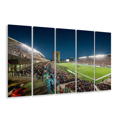 Stadium Td, Stadium Canvas, Sport Art, 5 Panel B, Extra Large Canvas, Canvas Print Wall Art