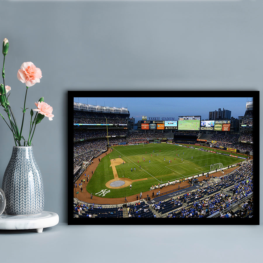 Stadium Yankee, Stadium Canvas, Sport Art, Gift for him, Framed Art Print Wall Decor, Picture Framed