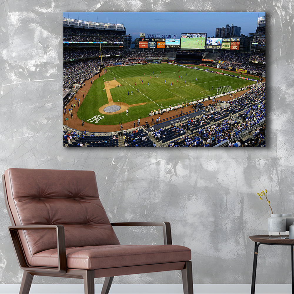 Stadium Yankee, Stadium Canvas, Sport Art, Gift for him, Man Cave Decor, Art Print, Canvas Print Wall Art