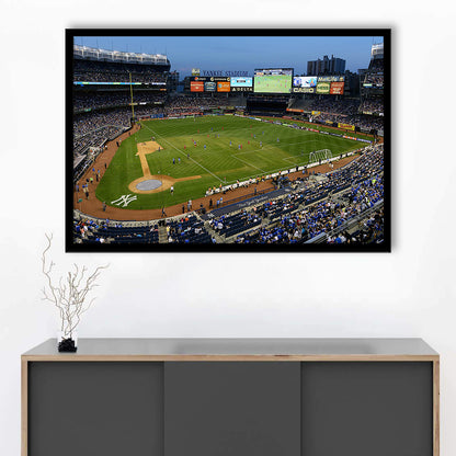 Stadium Yankee, Stadium Canvas, Sport Art, Gift for him, Framed Art Print Wall Decor, Picture Framed