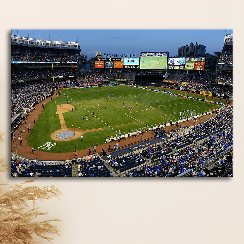 Stadium Yankee, Stadium Canvas, Sport Art, Gift for him, Man Cave Decor, Art Print, Canvas Print Wall Art