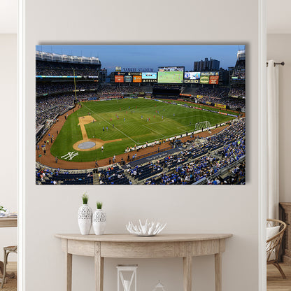 Stadium Yankee, Stadium Canvas, Sport Art, Gift for him, Man Cave Decor, Art Print, Canvas Print Wall Art