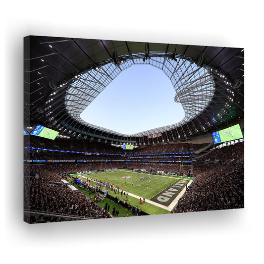 Stadium in Tottenham, Stadium Canvas, Sport Art, Gift for him, Man Cave Decor, Art Print, Canvas Print Wall Art
