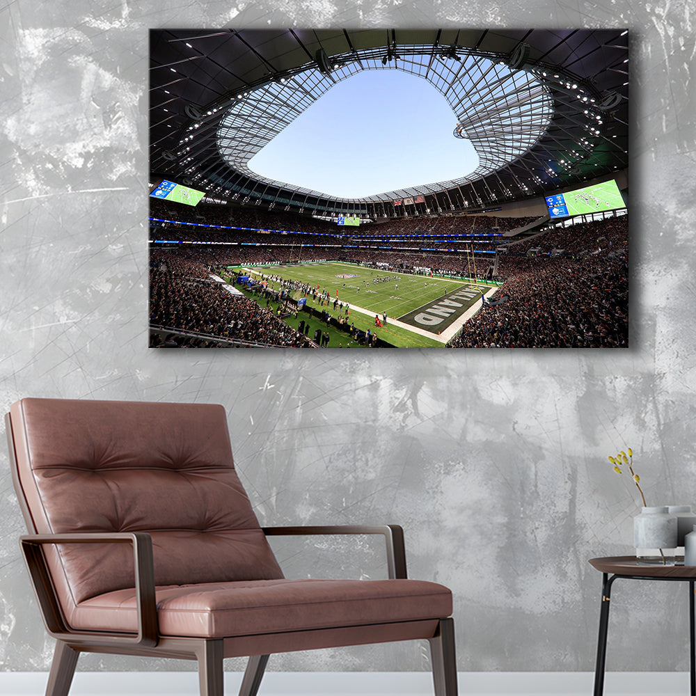 Stadium in Tottenham, Stadium Canvas, Sport Art, Gift for him, Man Cave Decor, Art Print, Canvas Print Wall Art