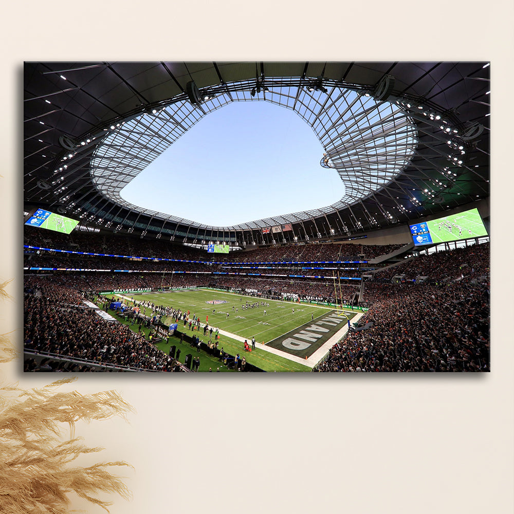 Stadium in Tottenham, Stadium Canvas, Sport Art, Gift for him, Man Cave Decor, Art Print, Canvas Print Wall Art