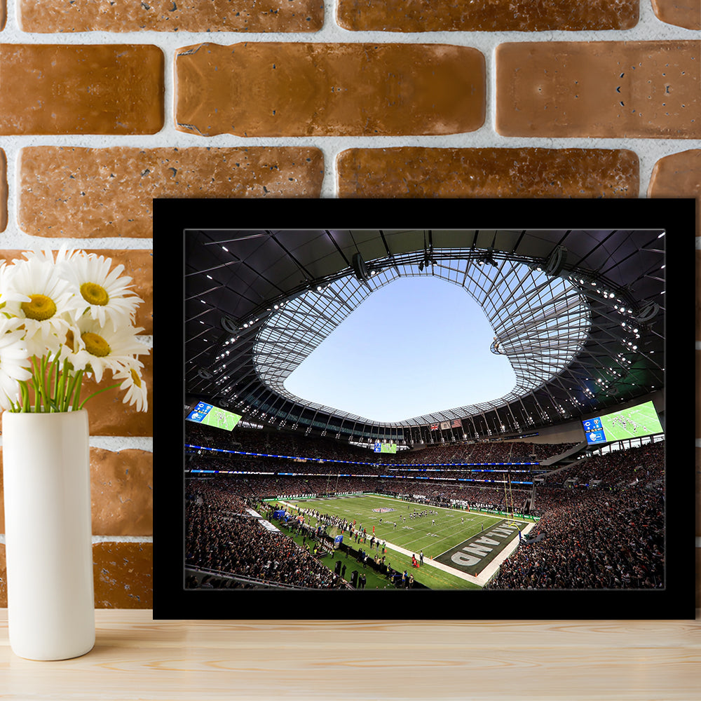 Stadium in Tottenham, Stadium Canvas, Sport Art, Gift for him, Framed Art Print Wall Decor, Picture Framed