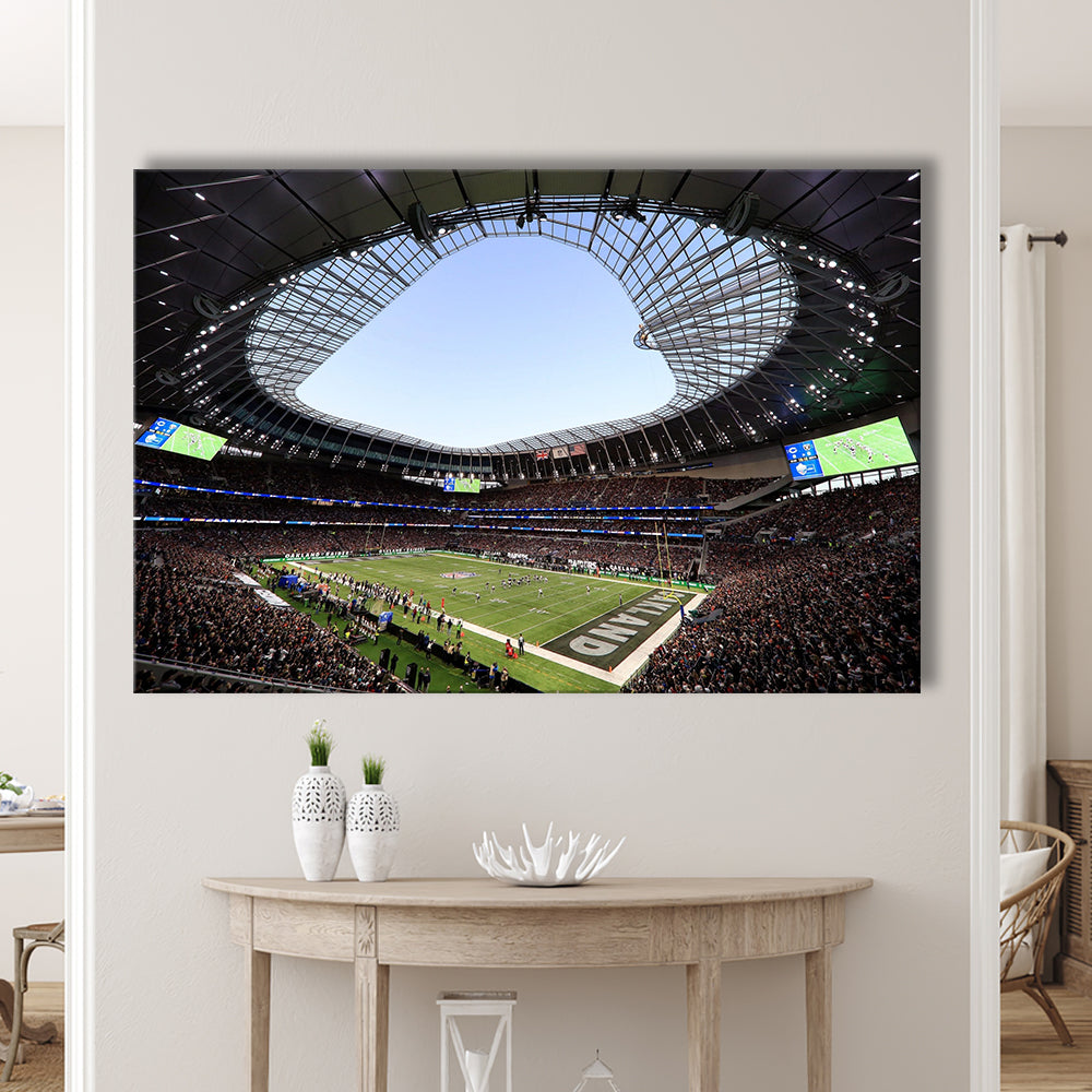 Stadium in Tottenham, Stadium Canvas, Sport Art, Gift for him, Man Cave Decor, Art Print, Canvas Print Wall Art
