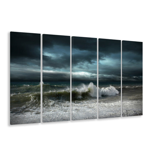 Storm Art Storm Canvas Storm Decor, Storm Home Decor, Storm Photo Storm, 5 Piece B Extra Large Cavas Print Wall Art Decor