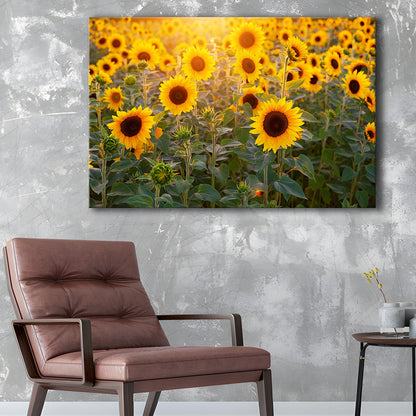 Sunflower Wall Art, Sunflower Wall Decor, Sunflower Canvas Sunflower Decor Sunflower, Cavas Print Wall Art Hom Decor