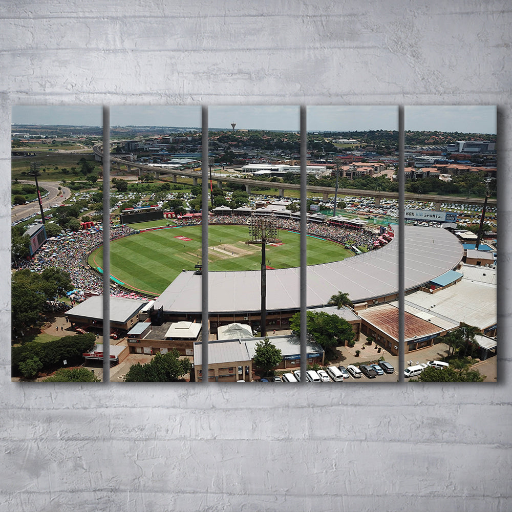 SuperSport Park, Stadium Canvas, Sport Art, 5 Panel B, Extra Large Canvas, Canvas Print Wall Art
